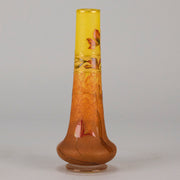 Daum Poppy Vase - Art Nouveau Glass - Hickmet Fine Arts