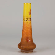 Daum Poppy Vase - Art Nouveau Glass - Hickmet Fine Arts