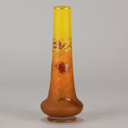 Daum Poppy Vase - Art Nouveau Glass - Hickmet Fine Arts
