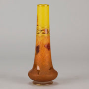 Daum Poppy Vase - Art Nouveau Glass - Hickmet Fine Arts