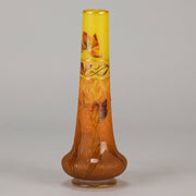 Daum Poppy Vase - Art Nouveau Glass - Hickmet Fine Arts