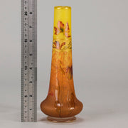 Daum Poppy Vase - Art Nouveau Glass - Hickmet Fine Arts