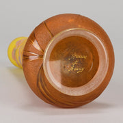 Daum Poppy Vase - Art Nouveau Glass - Hickmet Fine Arts