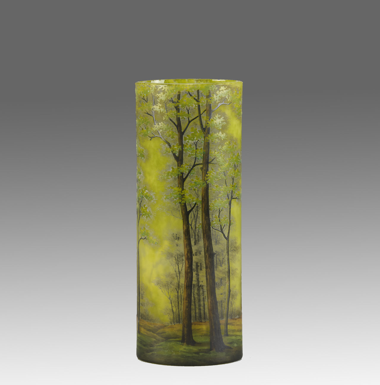 Daum Spring Vase - Art Nouveau Glass - Hickmet Fine Arts