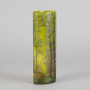 Daum Spring Vase - Art Nouveau Glass - Hickmet Fine Arts