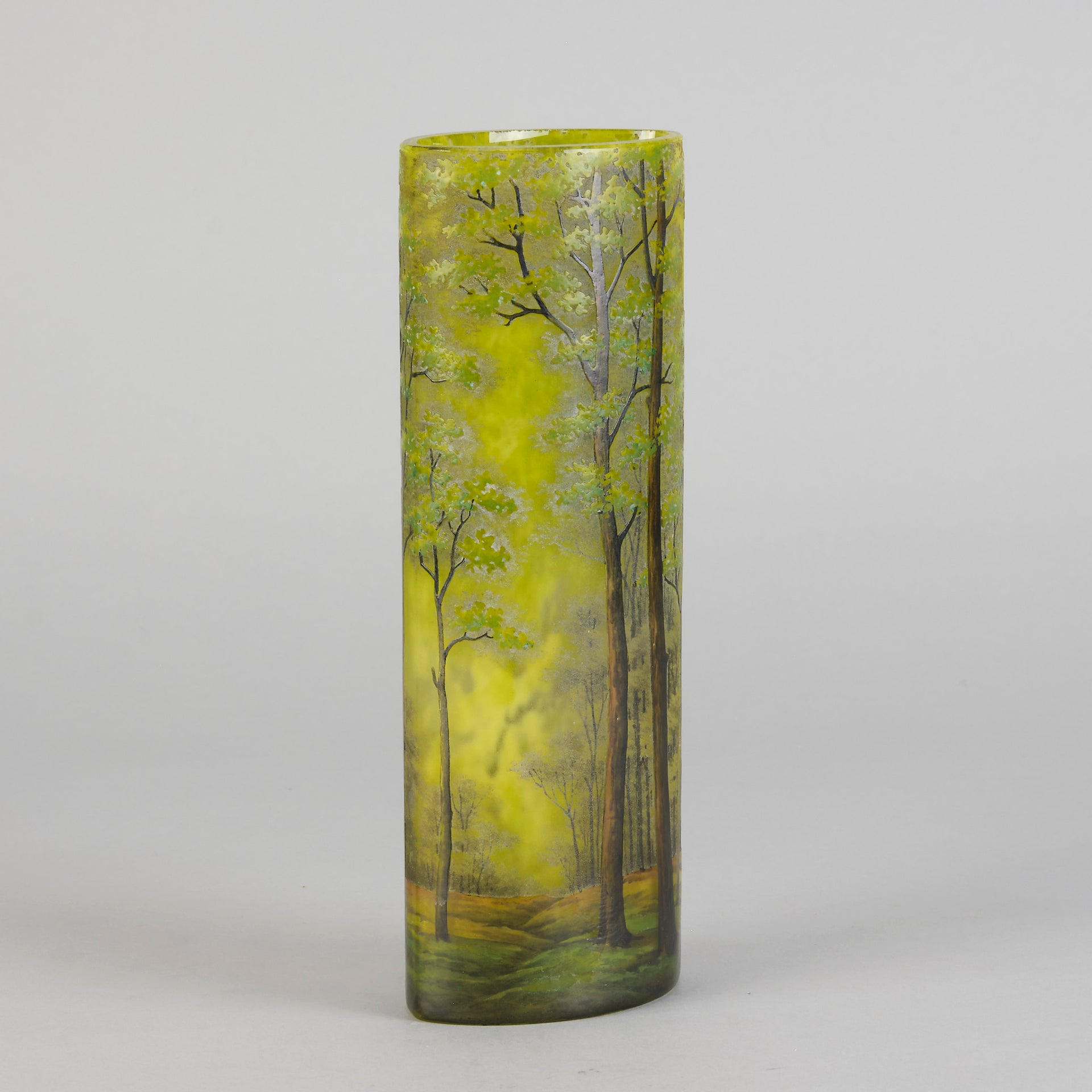 Daum Spring Vase - Art Nouveau Glass - Hickmet Fine Arts