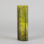 Daum Spring Vase - Art Nouveau Glass - Hickmet Fine Arts