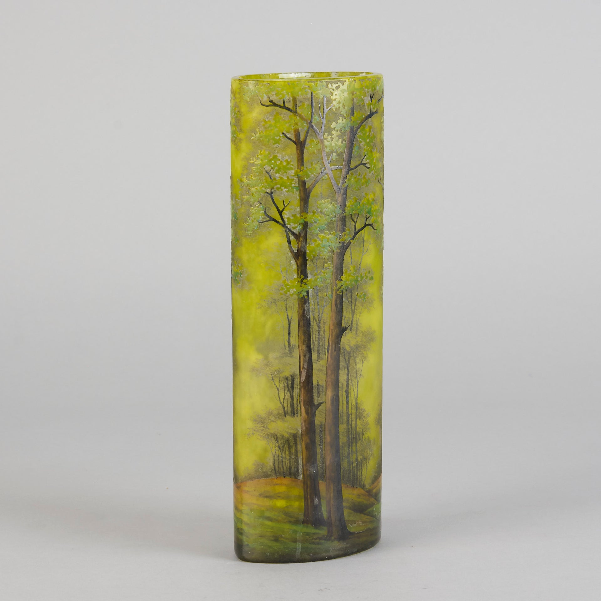 Daum Spring Vase - Art Nouveau Glass - Hickmet Fine Arts
