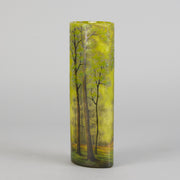 Daum Spring Vase - Art Nouveau Glass - Hickmet Fine Arts