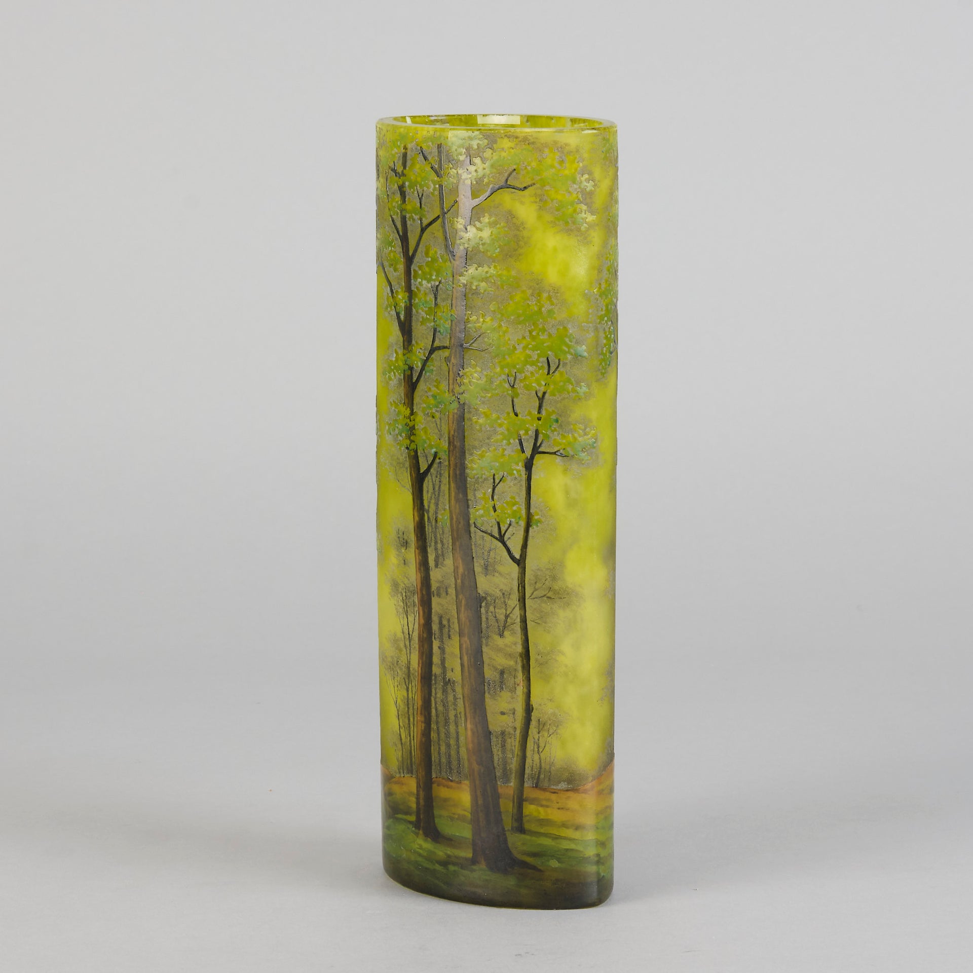 Daum Spring Vase - Art Nouveau Glass - Hickmet Fine Arts