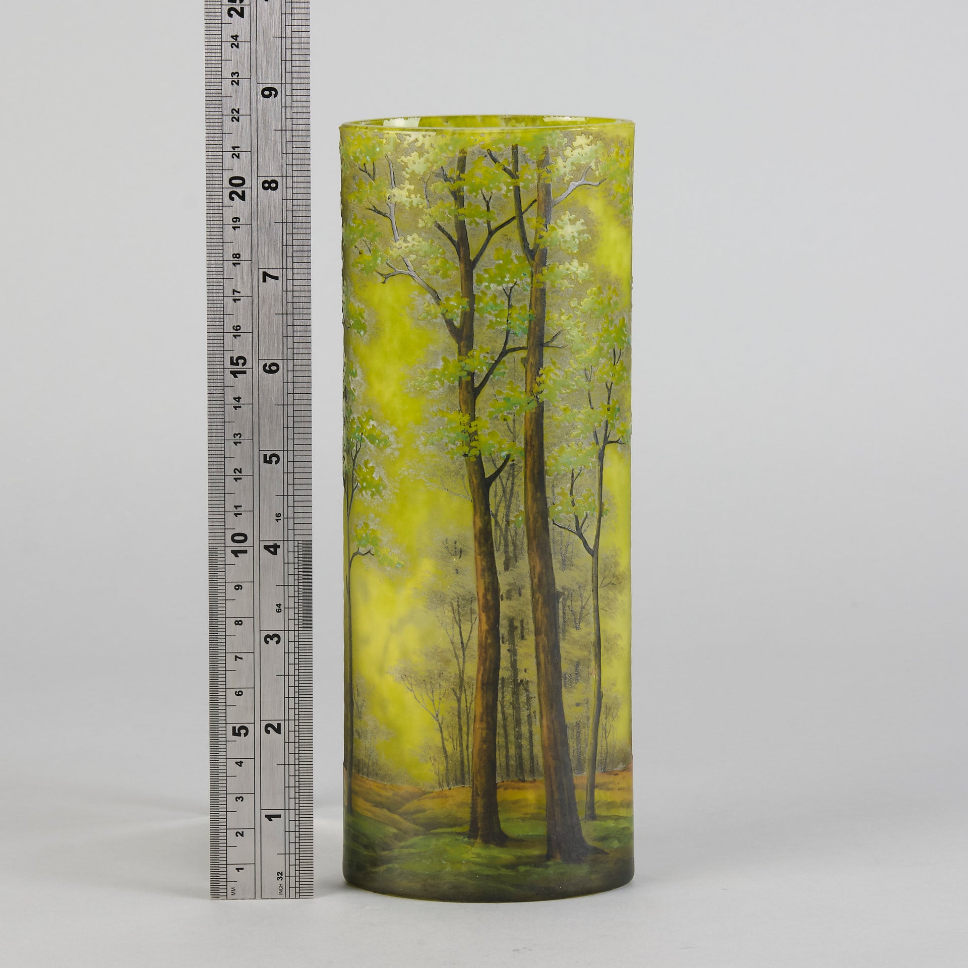 Daum Spring Vase - Art Nouveau Glass - Hickmet Fine Arts