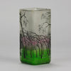 Daum Rain Vase - Art Nouveau Glass - Hickmet Fine Arts