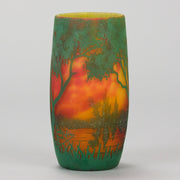 Daum Sunset Vase - Art Nouveau Glass - Hickmet Fine Arts