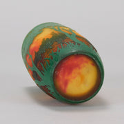Daum Sunset Vase - Art Nouveau Glass - Hickmet Fine Arts