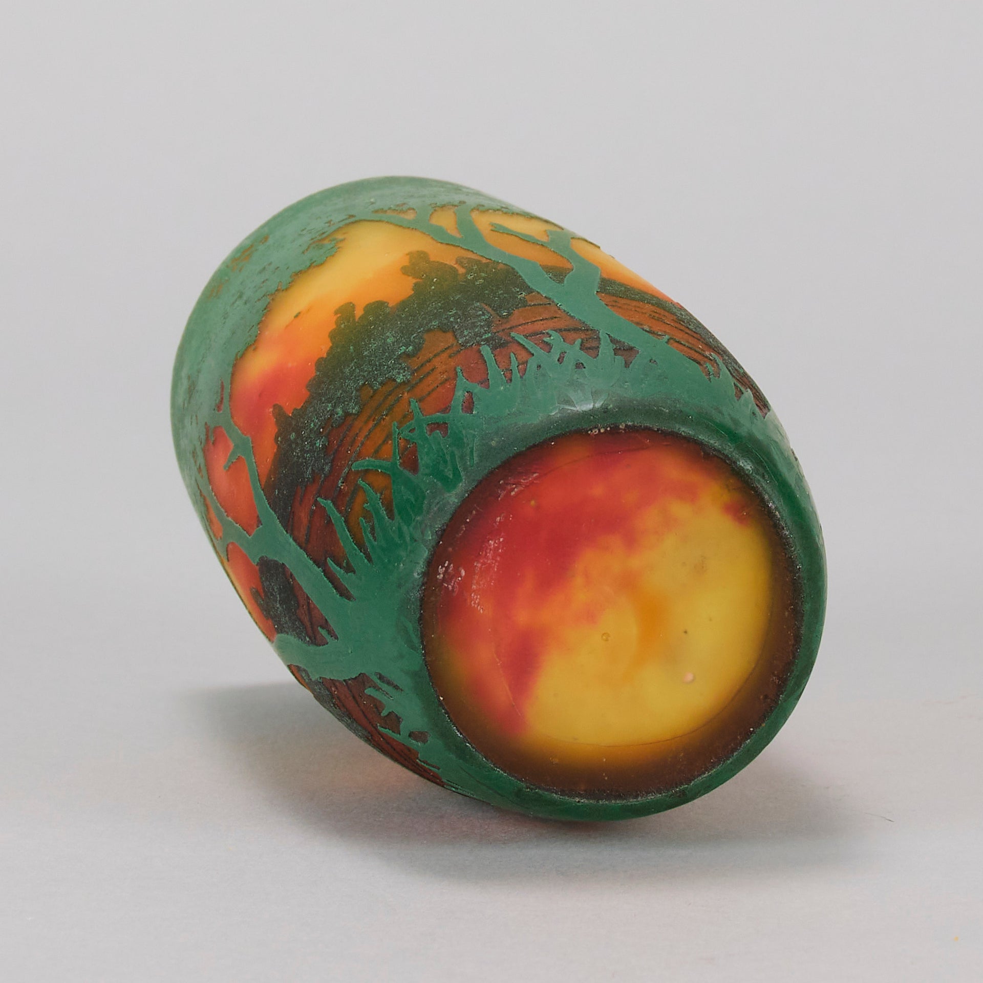 Daum Sunset Vase - Art Nouveau Glass - Hickmet Fine Arts