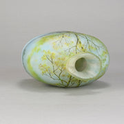 Daum Cameo Glass Summer Landscape Vase