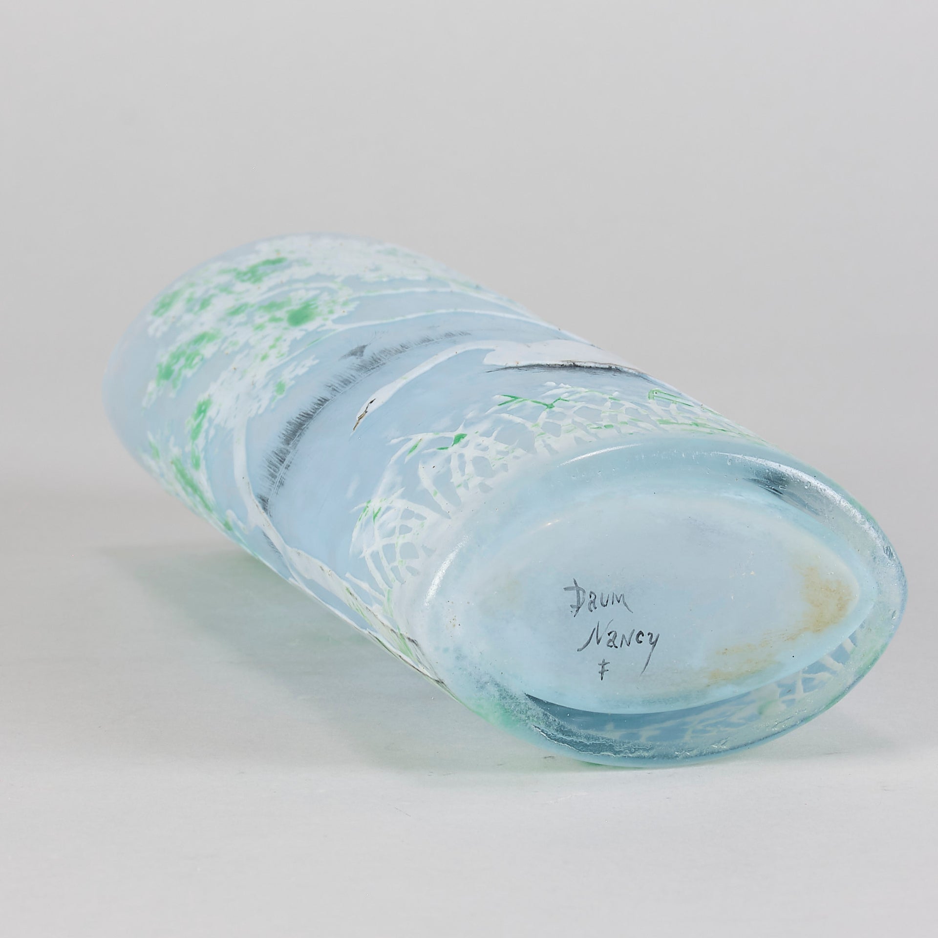 Daum Swan Vase - Art Nouveau Glass - Hickmet Fine Arts