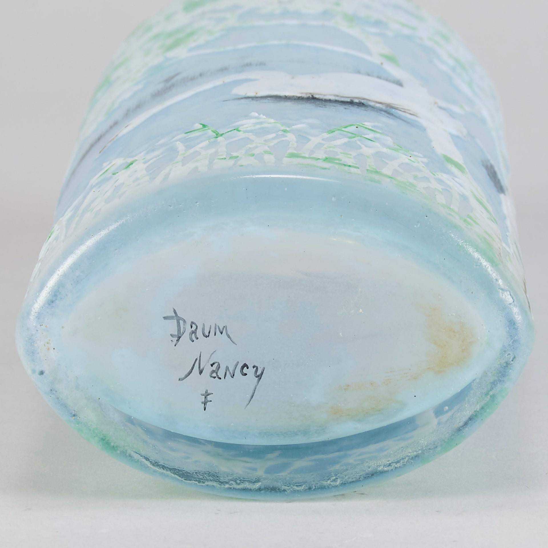 Daum Swan Vase - Art Nouveau Glass - Hickmet Fine Arts