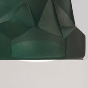 Daum Cavalcade Horse Head Chess Piece in pate de verre