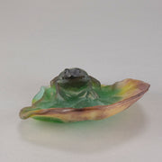 Daum Tray - Daum Pate De Verre Glass - Hickmet Fine Arts 