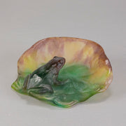 Daum Tray - Daum Pate De Verre Glass - Hickmet Fine Arts 