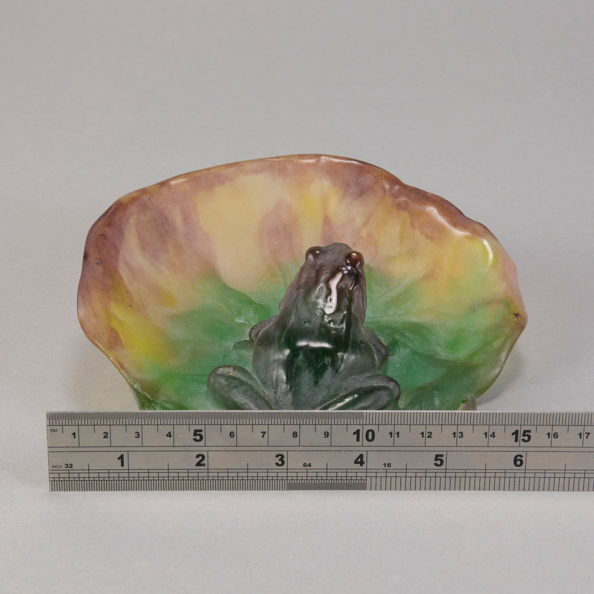 Daum Tray - Daum Pate De Verre Glass - Hickmet Fine Arts 