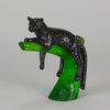 Daum Panther on a Branch - Daum Glass - Hickmet Fine Arts 