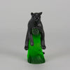 Daum Panther on a Branch - Daum Glass - Hickmet Fine Arts 