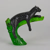 Daum Panther on a Branch - Daum Glass - Hickmet Fine Arts 