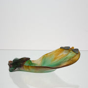 Daum Tray - Daum Pate De Verre Glass - Hickmet Fine Arts 