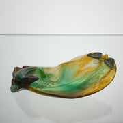 Daum Tray - Daum Pate De Verre Glass - Hickmet Fine Arts 