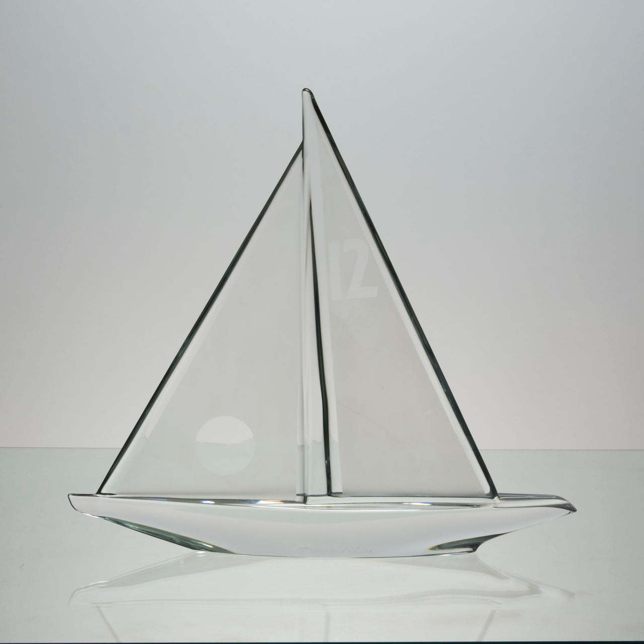 Daum Sailing Yacht - Daum Pate De Verre Glass - Hickmet Fine Arts 