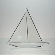 Daum Sailing Yacht - Daum Pate De Verre Glass - Hickmet Fine Arts 