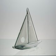 Daum Sailing Yacht - Daum Pate De Verre Glass - Hickmet Fine Arts 