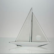 Daum Sailing Yacht - Daum Pate De Verre Glass - Hickmet Fine Arts 