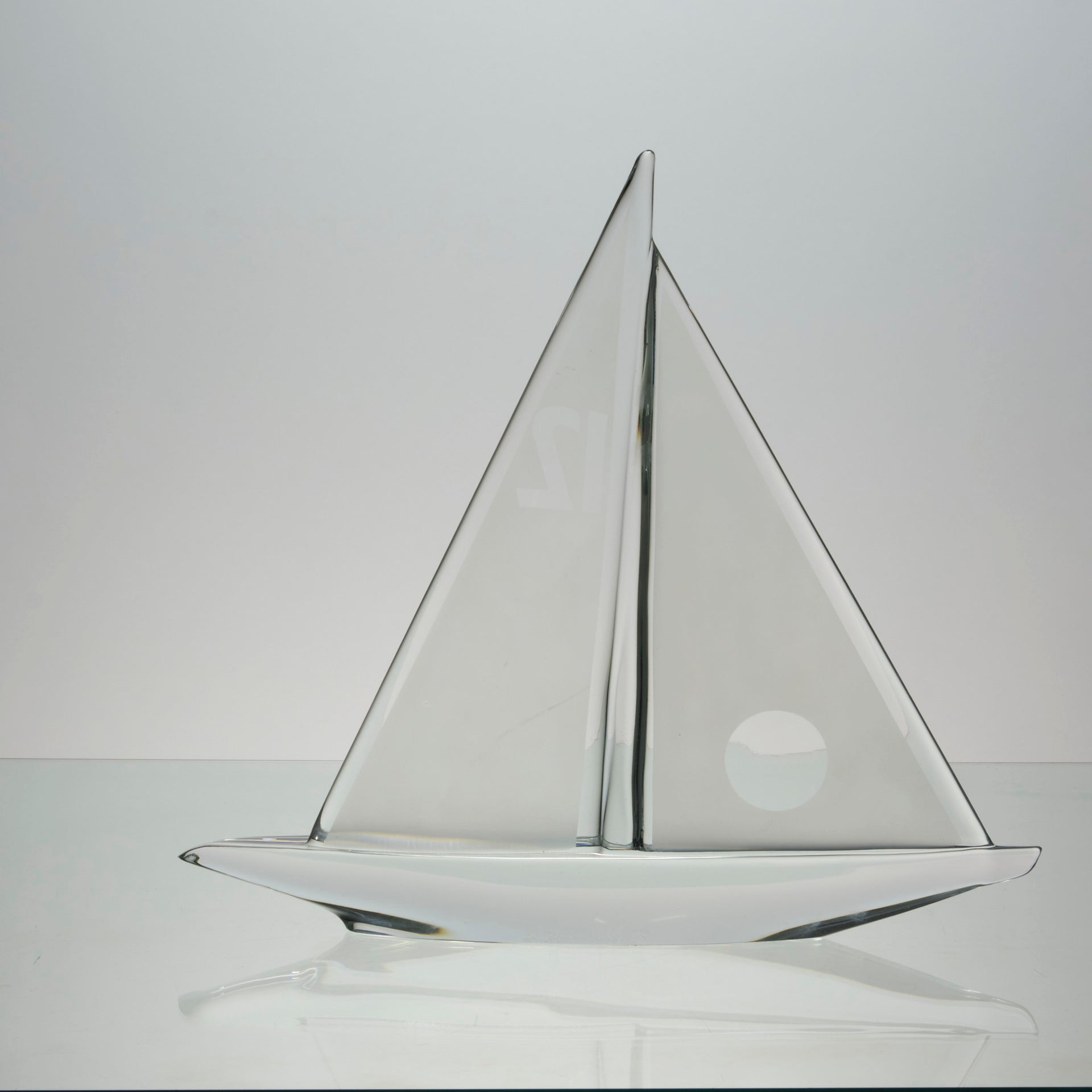 Daum Sailing Yacht - Daum Pate De Verre Glass - Hickmet Fine Arts 