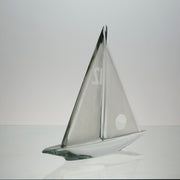 Daum Sailing Yacht - Daum Pate De Verre Glass - Hickmet Fine Arts 