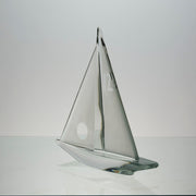Daum Sailing Yacht - Daum Pate De Verre Glass - Hickmet Fine Arts 