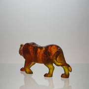 Daum Tiger - Daum Pate De Verre Glass - Hickmet Fine Arts 