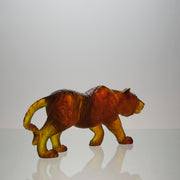 Daum Tiger - Daum Pate De Verre Glass - Hickmet Fine Arts 