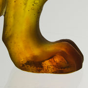 Daum Tiger - Daum Pate De Verre Glass - Hickmet Fine Arts 