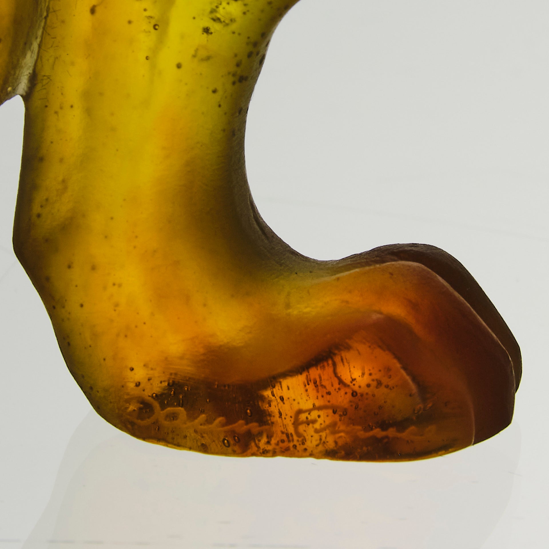 Daum Tiger - Daum Pate De Verre Glass - Hickmet Fine Arts 