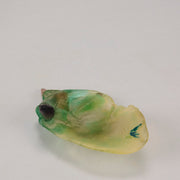 Daum pate de verre Lizard Tray