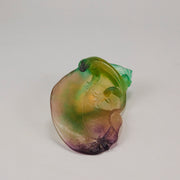 Daum Pate de verre Lizard and Butterfly Vide Poche