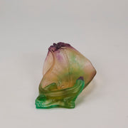 Daum Pate de verre Lizard and Butterfly Vide Poche
