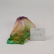 Daum Pate de verre Lizard and Butterfly Vide Poche