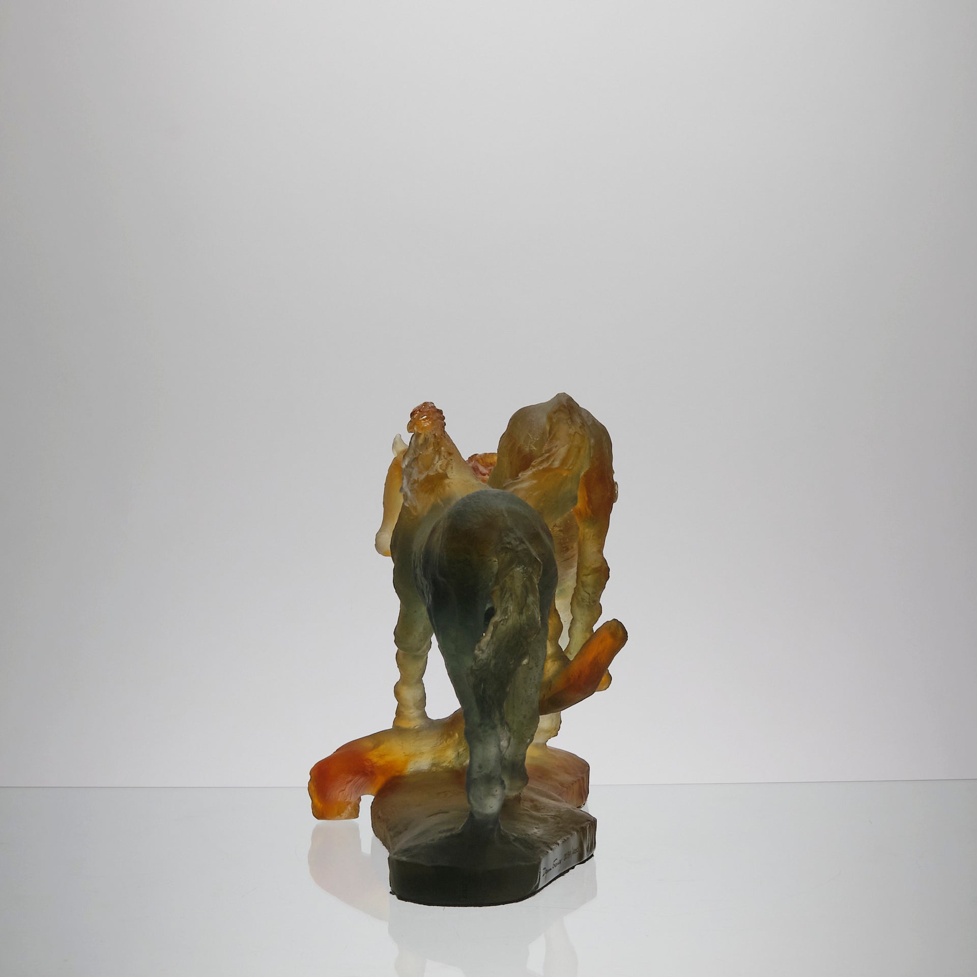 Chevaux d'Amour or Love Horses pate de verre glass limited edition by Daum