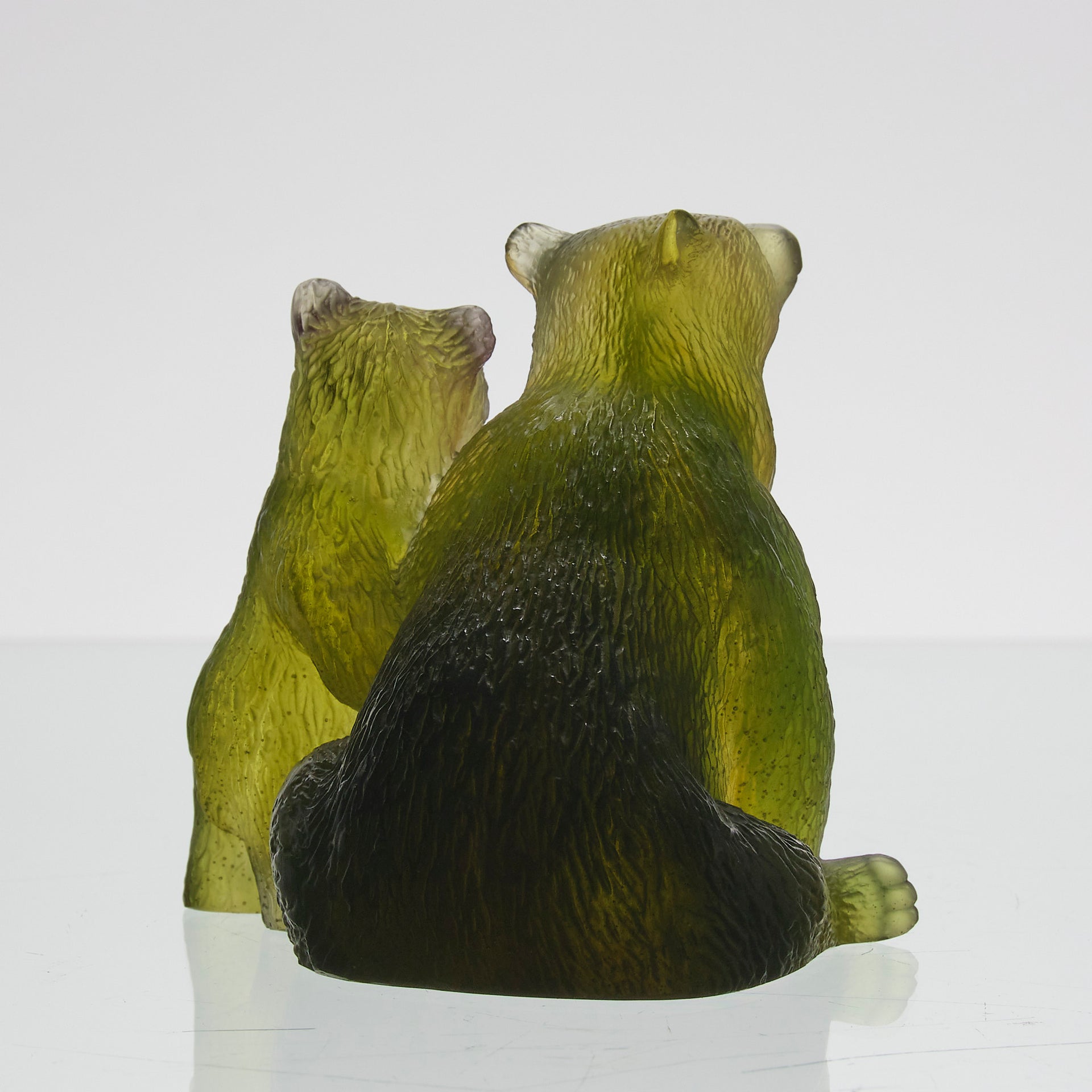 Daum Bears - Daum Glass - Hickmet Fine Arts 