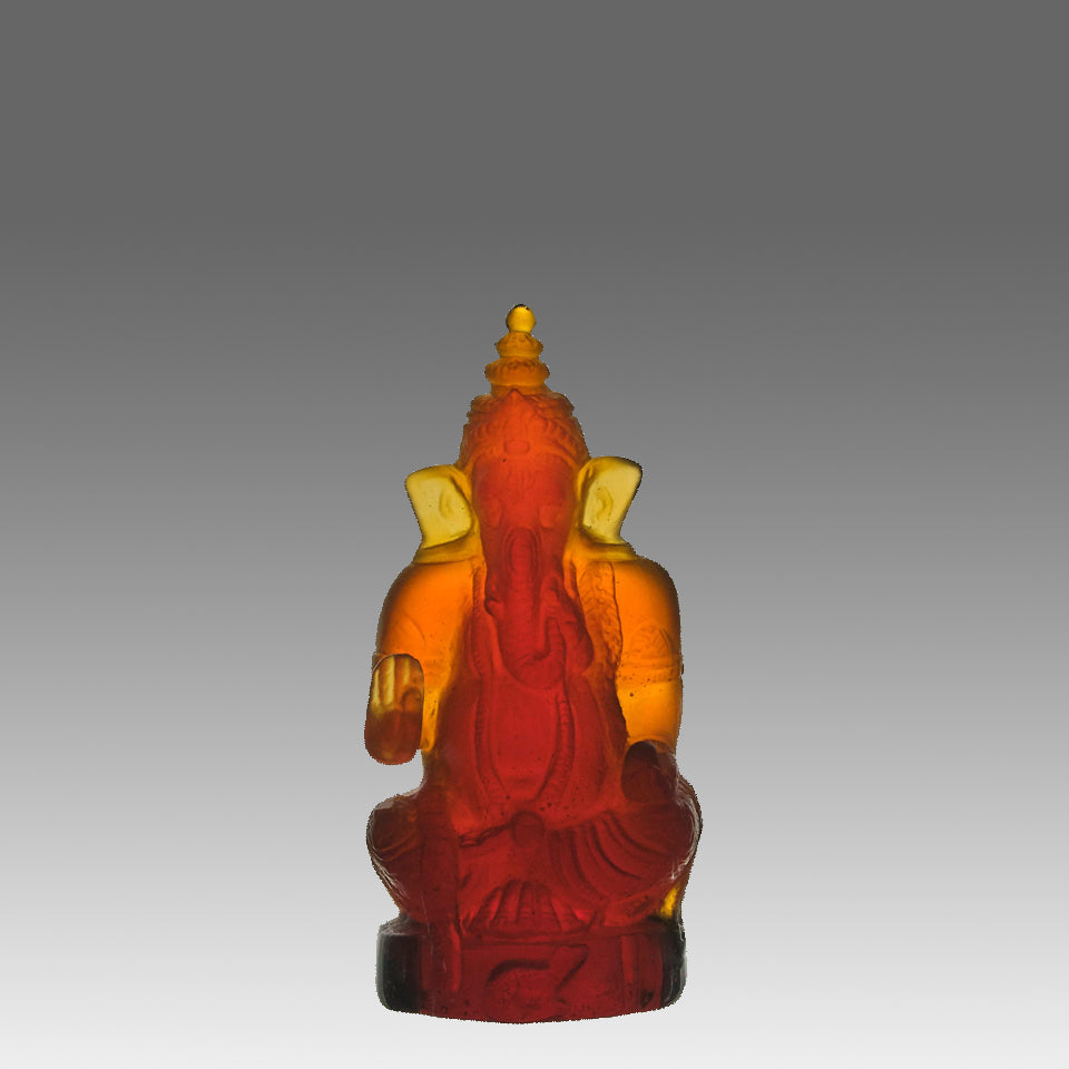 Daum Ganesh - Daum Glass - Hickmet Fine Arts 