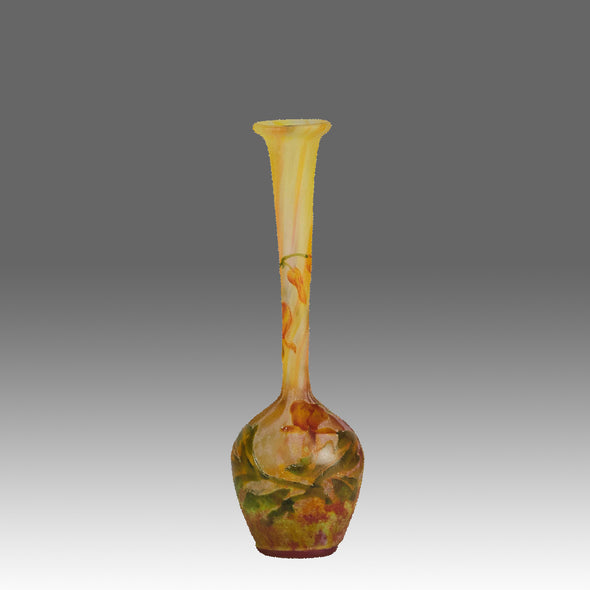 Daum Solifleur Vase - Art Nouveau Glass - Hickmet Fine Arts